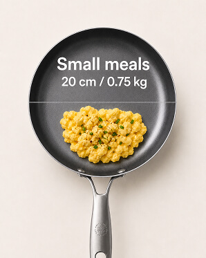 Small meals — 20cm pan